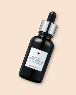 Ампула для лица Cuskin CU Dr. Solution Niacin 20% Vitamin C Ampoule, с ниацинамидом и витамином C, 30 г