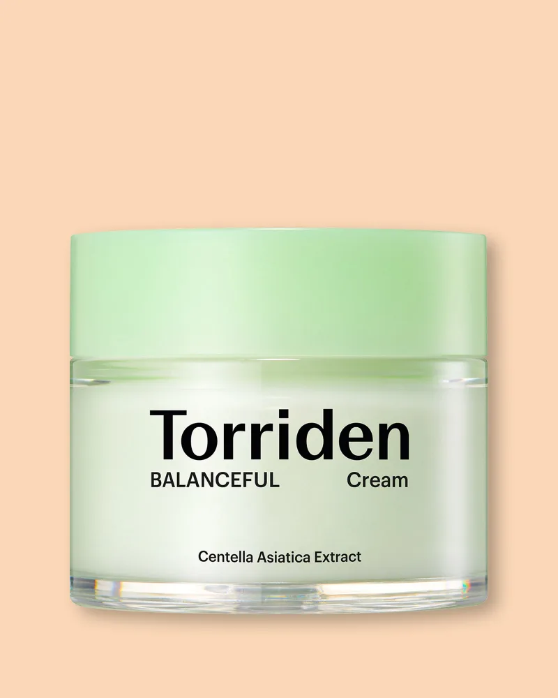 Крем для лица Torriden Balanceful Cica Cream успокаивающий, с центеллой, для чувствительной кожи, 80 мл