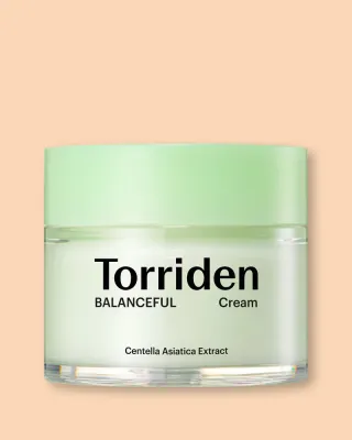 Крем для лица Torriden Balanceful Cica Cream успокаивающий, с центеллой, для чувствительной кожи, 80 мл