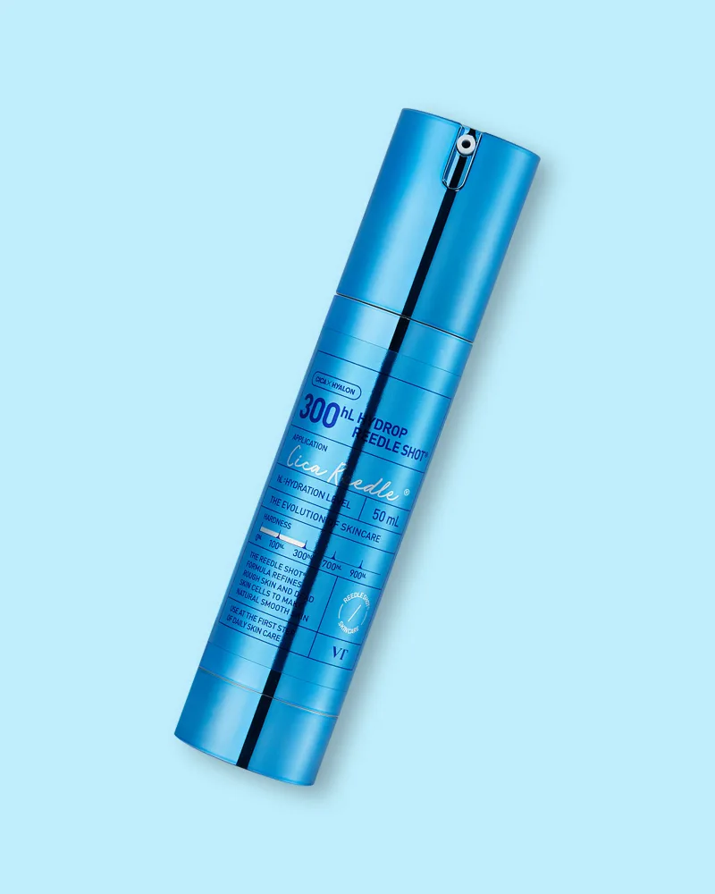 Сыворотка-бустер для лица VT Cosmetics Hydrop Reedle Shot 300, с микроиглами, увлажняющая, 50 мл