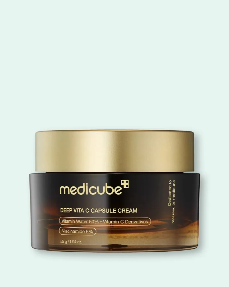 Капсульный крем для лица Medicube Deep Vita C Capsule Cream для сияния, с витамином C, 55 г