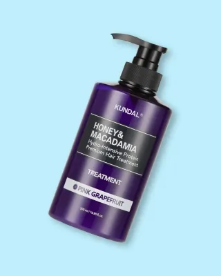 Кондиционер для волос Kundal Honey & Macadamia Hair Treatment Pink Grapefruit для блеска