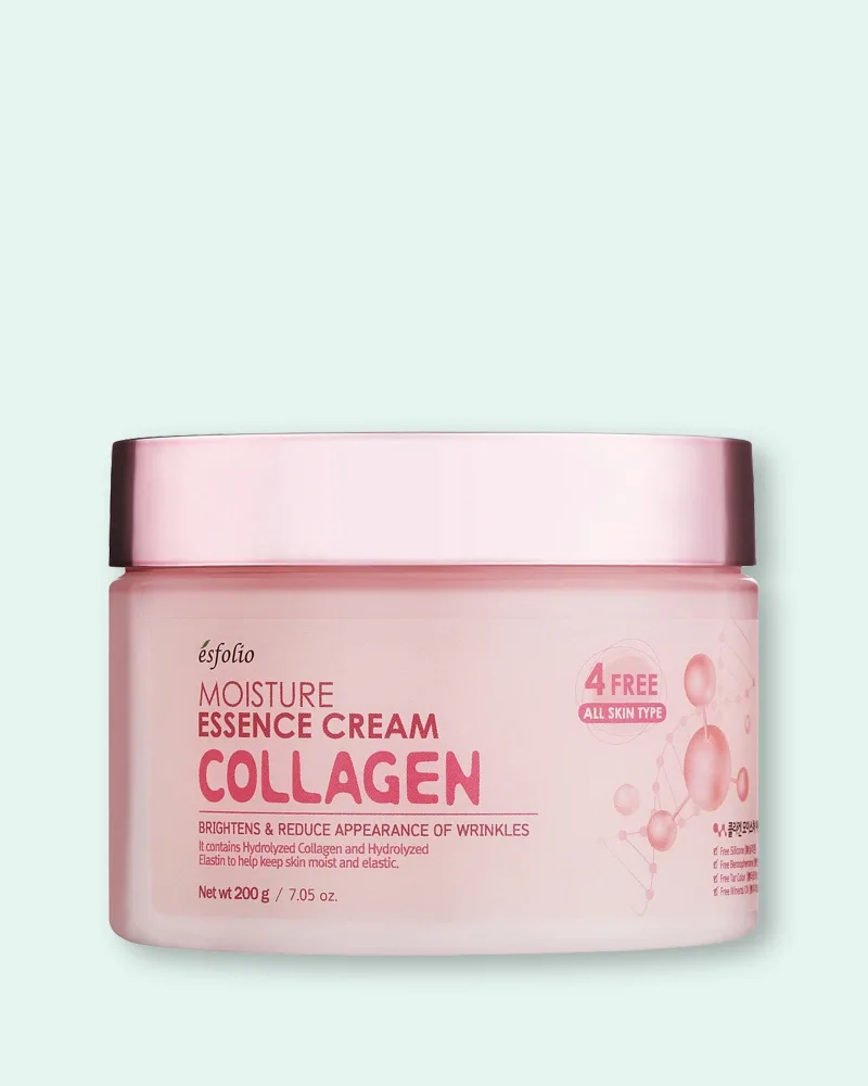 Крем для лица Esfolio Moisture Collagen Essence Cream, увлажняющий, с коллагеном, 200 г