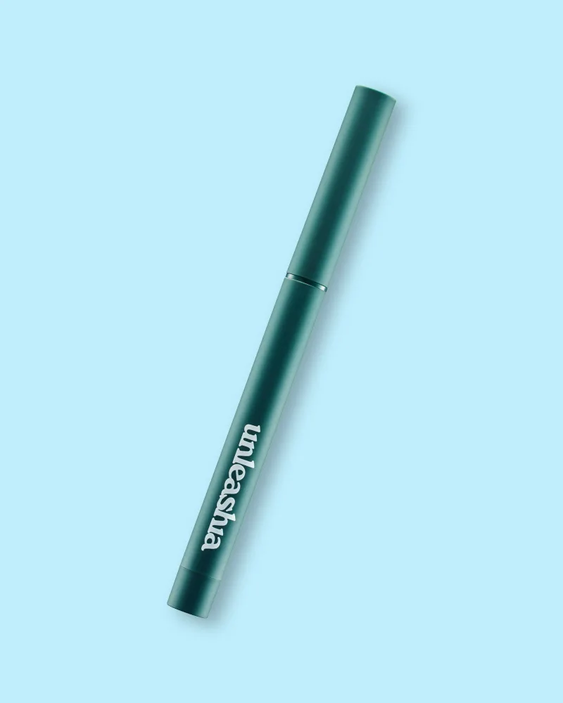 Карандаш для глаз Unleashia Easy Glide Flat Eyeliner, с плоским стержнем, оттенок 01 Deep Black