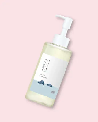 Гидрофильное масло Round Lab 1025 Dokdo Cleansing Oil мягкое, для чувствительной и проблемной кожи, 200 мл