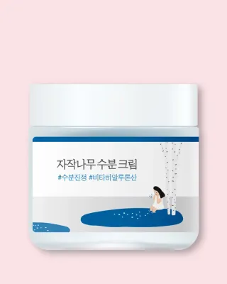 Крем для лица Round Lab Birch Juice Cream с берёзовым соком, увлажняющий, 80 мл