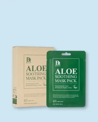 Тканевая маска для лица Benton Aloe Soothing Mask Pack увлажняющая, с алоэ, 23 г x 10 шт