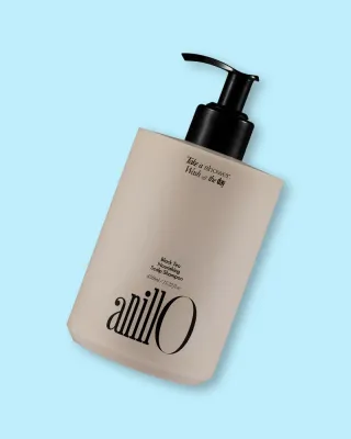 Шампунь Anillo Black Tea Nourishing Scalp с экстрактом чёрного чая, питательный