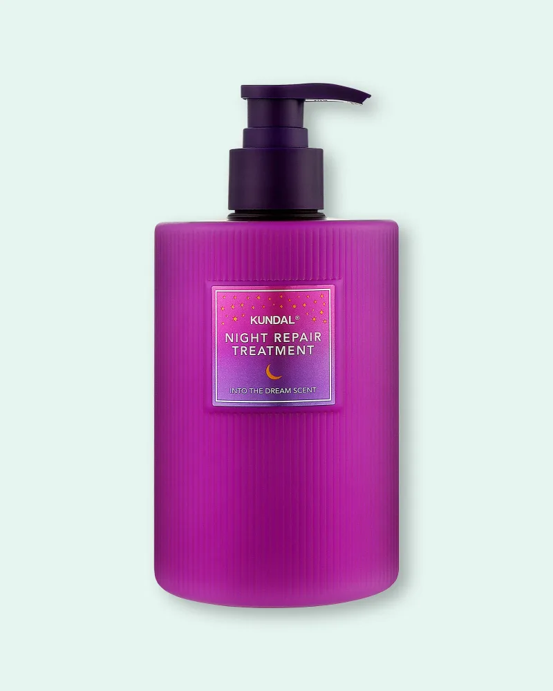 Ночной бальзам для волос Kundal Night Repair Treatment Into The Dream восстанавливающий, увлажняющий