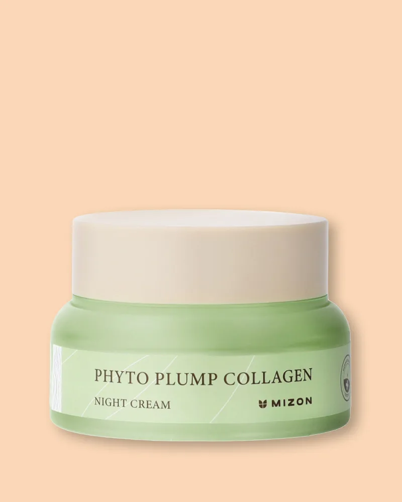 Ночной крем для лица Mizon Phyto Plump Collagen питательный, увлажняющий, 50 мл