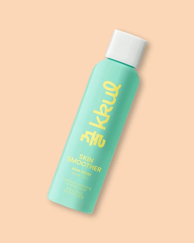 Тоник для лица Kkul Skin Smoother Aloe Toner, с алоэ, успокаивающий, для чувствительной кожи, 200 мл