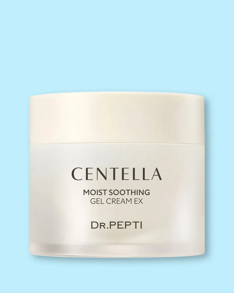 Гель-крем для лица Dr.Pepti Centella Moist Soothing Gel Cream Ex, успокаивающий, с центеллой, 70 мл