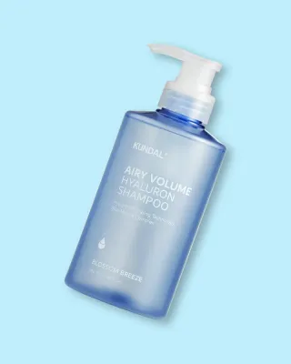 Шампунь Kundal Hyaluron Airy Volume Shampoo Blossom Breeze с гиалуроновой кислотой, для объёма
