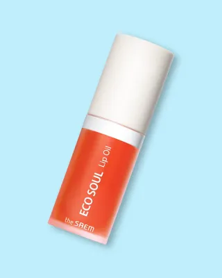 Масло для губ The Saem Eco Soul Lip Oil ухаживающее, оттенок 03 Grapefruit