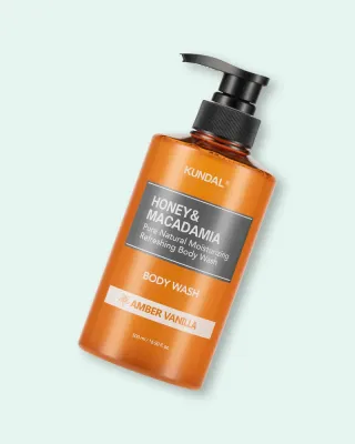 Гель для душа Kundal Honey & Macadamia Pure Body Wash Amber Vanilla, увлажняющий