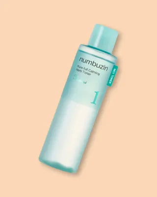 Тонер для лица Numbuzin No.1 Pure-Full Calming Herb Toner успокаивающий, с растительными экстрактами, 300 мл