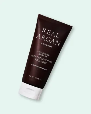 Маска для волос Rated Green Real Argan Deep Conditioning восстанавливающая, для сухих и повреждённых волос