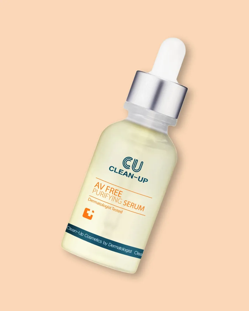 Сыворотка для лица Cuskin Clean-Up AV Free Purifying Serum, себорегулирующая, для проблемной кожи, 30 мл