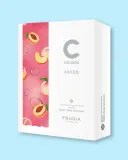 Тканевая маска для лица Frudia My Orchard Squeeze Mask Peach успокаивающая, с персиком, 20 мл × 10 шт — фото 1