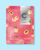 Тканевая маска для лица Frudia My Orchard Squeeze Mask Peach успокаивающая, с персиком, 20 мл × 10 шт — фото 6