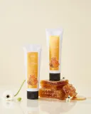 Скраб для лица Plu Soft Facial Scrub Honey & Sugar мягкий, с мёдом и сахаром, 100 г — фото 3