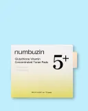 Тонизирующие пэды для лица Numbuzin No.5+ Glutathione Vitamin Concentrated Toner Pads с глутатионом, 70 шт, 190 мл — фото 3