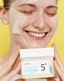 Тонизирующие пэды для лица Numbuzin No.5+ Glutathione Vitamin Concentrated Toner Pads с глутатионом, 70 шт, 190 мл — фото 5