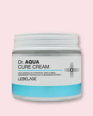 Крем для лица Lebelage Dr. Aqua Cure Cream увлажняющий, для сухой кожи, 70 мл