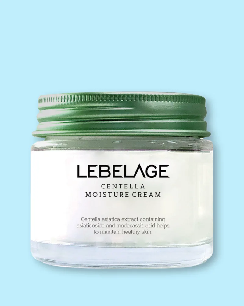 Крем для лица Lebelage Centella Moisture Cream увлажняющий, с центеллой, для сухой и раздражённой кожи, 70 мл