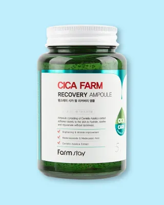 Ампульная сыворотка для лица Farmstay Cica Farm Recovery Ampoule, питательная, с центеллой, 250 мл