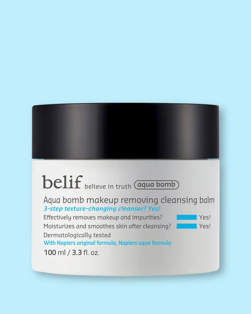 Бальзам для снятия макияжа Belif Aqua Bomb Make Up Remover Cleansing Balm увлажняющий, 100 мл