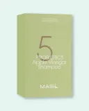 Шампунь Masil 5 Probiotics Apple Vinegar без сульфатов, с яблочным уксусом, для жирных волос, 20 × 8 мл — фото 2