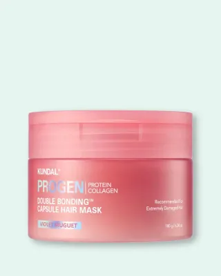 Маска для волос Kundal Progen Double Bonding Capsule Hair Mask Violet Muguet капсульная, для сухих и повреждённых волос