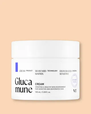 Крем для лица VT Cosmetics Glucamune Cream увлажняющий, для тусклой кожи, 100 мл