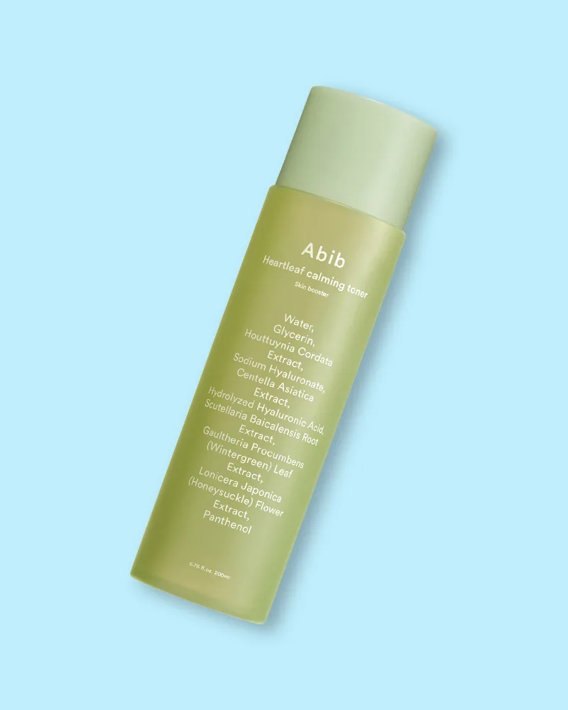 Тонер для лица Abib Heartleaf Calming Toner Skin Booster успокаивающий, для сужения пор, 200 мл