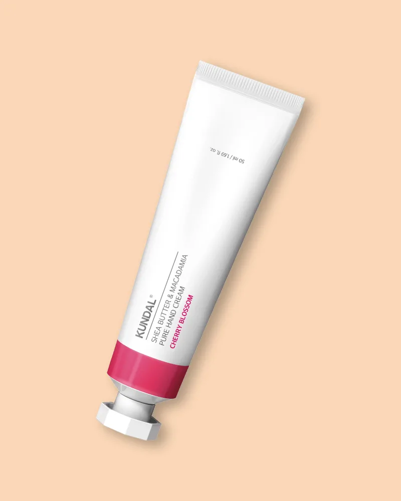 Крем для рук Kundal Shea Butter & Macadamia Pure Hand Cream Cherry Blossom, увлажняющий