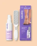 Набор для стоп Baren Foot Exfoliant Softener At Home Kit, для домашнего педикюра — фото 1