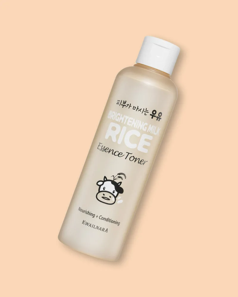 Тоник для лица Kwailnara Brightening Milk Rice Essence Toner, осветляющий, с рисовым экстрактом, 200 мл