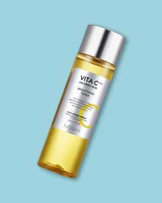 Тоник для лица Missha Vita C Plus Brightening Toner, с витамином C, для сияния, 200 мл