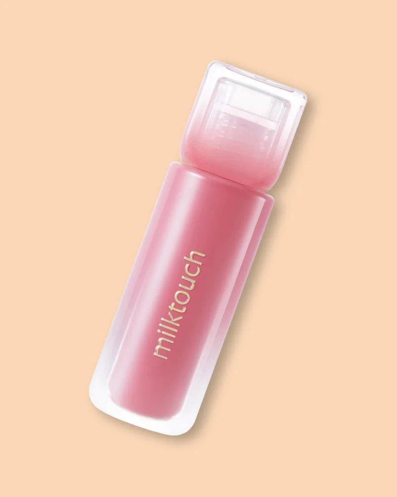 Блеск для губ Milk Touch Dew Stain Sheer Lip Gloss полупрозрачный, оттенок 02 Bubbly Pink