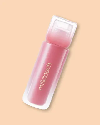Блеск для губ Milk Touch Dew Stain Sheer Lip Gloss полупрозрачный, оттенок 02 Bubbly Pink