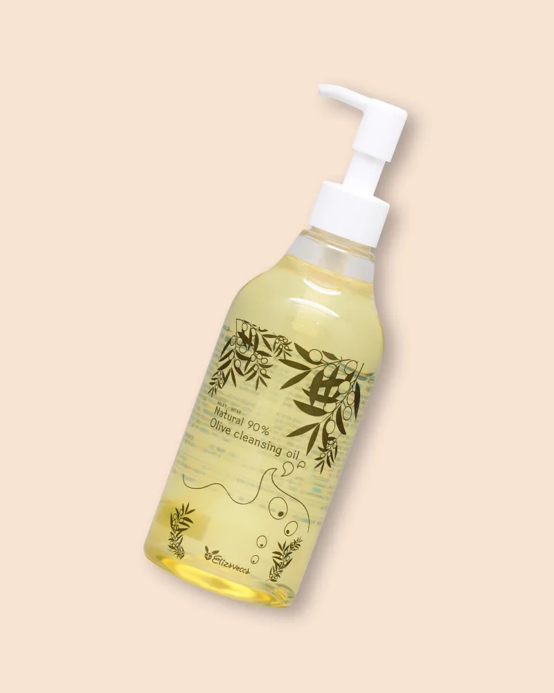 Гидрофильное масло Elizavecca Natural 90% Olive Cleansing Oil с оливковым маслом, 300 мл