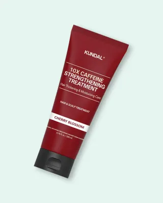 Бальзам для волос Kundal 10X Caffeine Strengthening Treatment Cherry Blossom укрепляющий, с кофеином