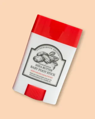 Стик для стоп Sungboon Editor Shea Butter Baby Foot Stick, увлажняющий, смягчающий