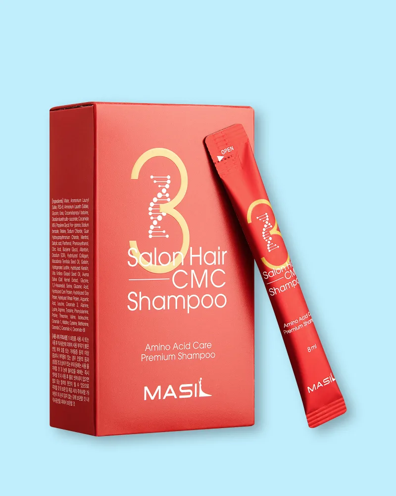 Шампунь Masil 3 Salon Hair CMC восстанавливающий, очищающий, 20 × 8 мл