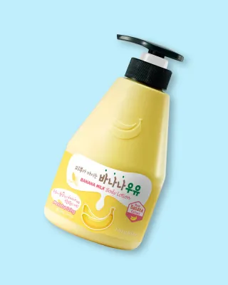 Лосьон для тела Kwailnara Banana Milk Body Lotion, увлажняющий, банан