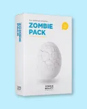Набор масок для лица Skin1004 Zombie Beauty Zombie Pack & Activator Kit с лифтинг-эффектом, 3,5 мл × 8 шт — фото 3