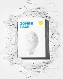 Набор масок для лица Skin1004 Zombie Beauty Zombie Pack & Activator Kit с лифтинг-эффектом, 3,5 мл × 8 шт — фото 7