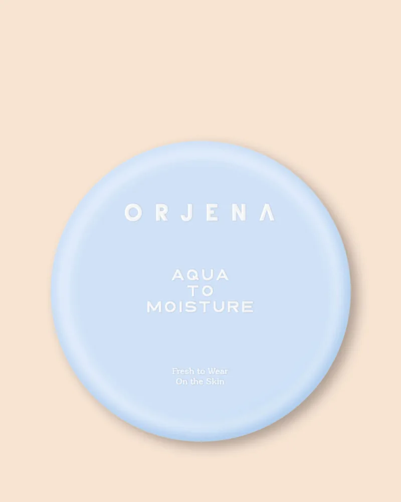 Кушон Orjena Aqua To Moisture Cushion увлажняющий, оттенок C17 Cool Ivory