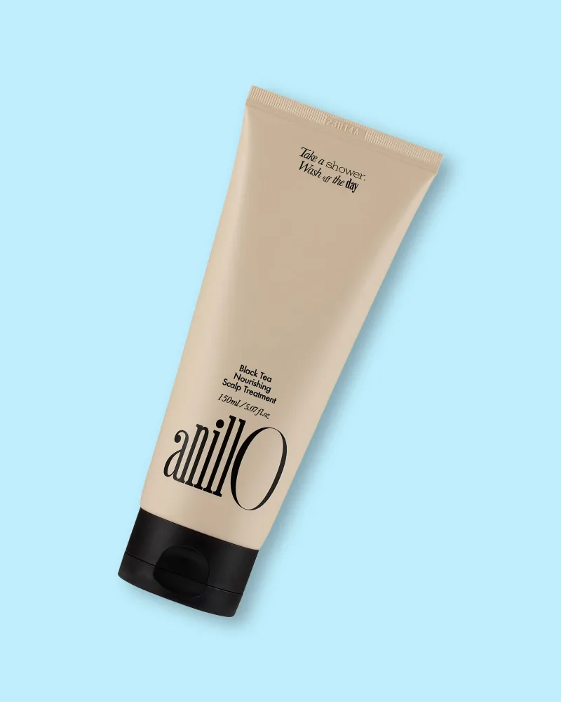Кондиционер для волос Anillo Black Tea Nourishing Scalp Treatment питательный, для блеска